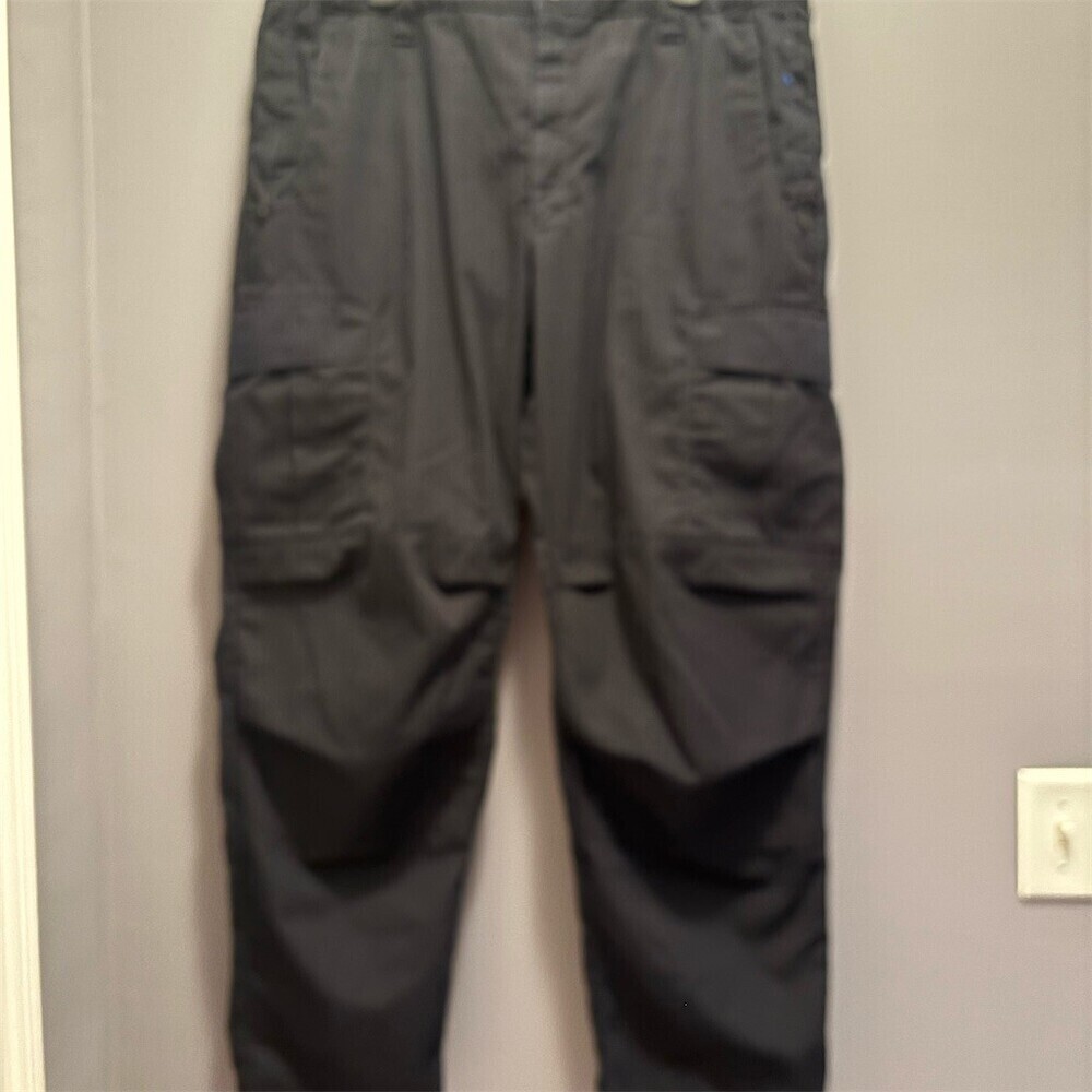 VF Imagewear Cargo Pants Mens 40x32 Navy Workwear Utility Tactical Pockets - Picture 2 of 8